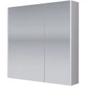 Зеркальный шкаф 70x70 см белый глянец L Dreja Prime 99.9305 Зеркальный шкаф 70x70 см белый глянец L Dreja Prime 99.9305