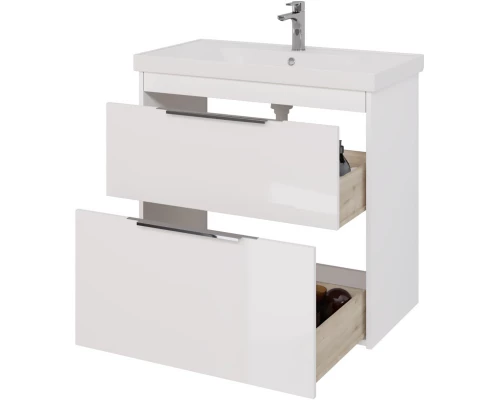 Тумба белый глянец 87 см Dreja Prime 99.9302