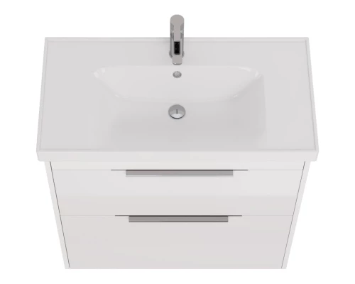 Тумба белый глянец 87 см Dreja Prime 99.9302