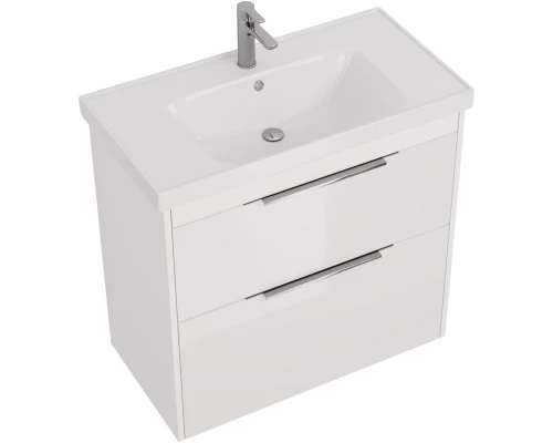 Тумба белый глянец 87 см Dreja Prime 99.9302