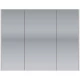 Зеркальный шкаф 90x70 см белый глянец L Dreja Prime 99.9306