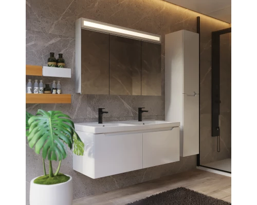 Тумба белый глянец 122,1 см Dreja W 99.9400