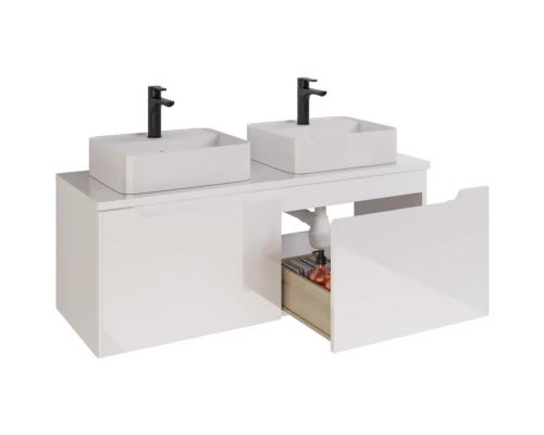 Тумба белый глянец 122,1 см Dreja W 99.9400