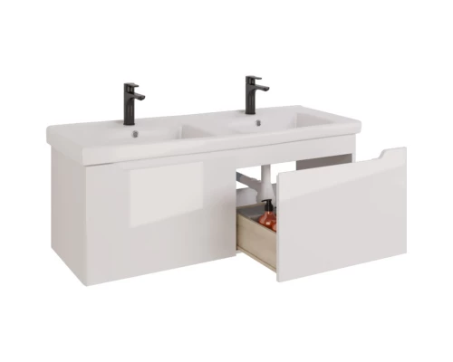 Тумба белый глянец 122,1 см Dreja W 99.9400