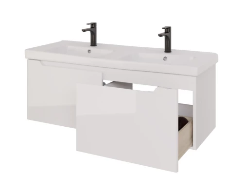 Тумба белый глянец 122,1 см Dreja W 99.9400