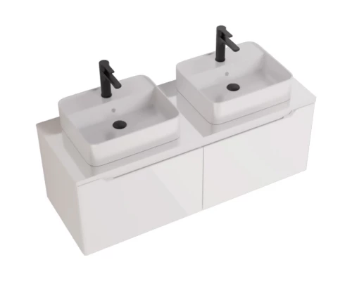 Тумба белый глянец 122,1 см Dreja W 99.9400