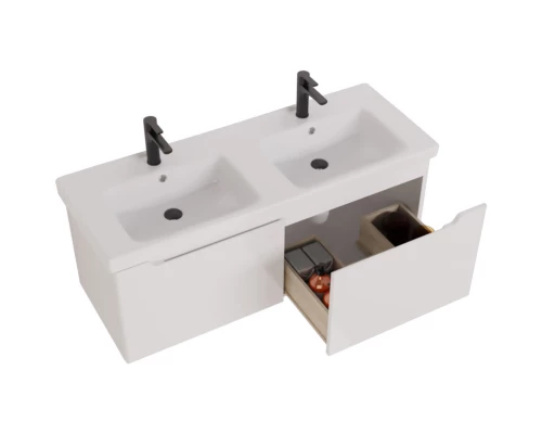 Тумба белый глянец 122,1 см Dreja W 99.9400