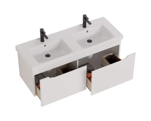 Тумба белый глянец 122,1 см Dreja W 99.9400