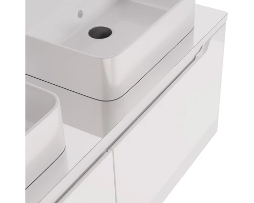 Тумба белый глянец 122,1 см Dreja W 99.9400