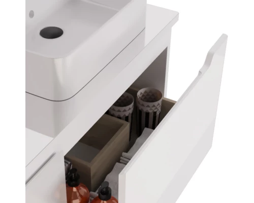 Тумба белый глянец 122,1 см Dreja W 99.9400