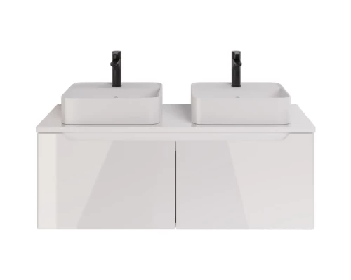 Тумба белый глянец 122,1 см Dreja W 99.9400