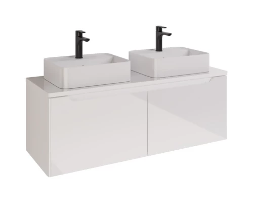 Тумба белый глянец 122,1 см Dreja W 99.9400