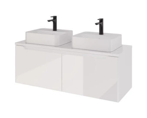 Тумба белый глянец 122,1 см Dreja W 99.9400