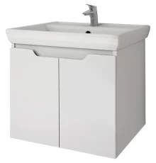 Тумба белый глянец 49,5 см Dreja Q (D) 99.1007