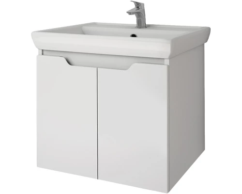 Тумба белый глянец 49,5 см Dreja Q (D) 99.1007