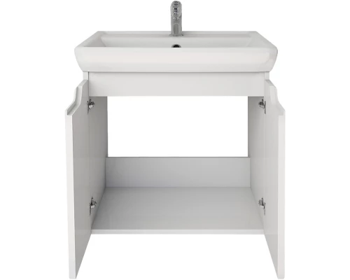 Тумба белый глянец 49,5 см Dreja Q (D) 99.1007