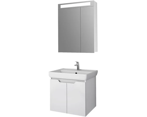 Тумба белый глянец 49,5 см Dreja Q (D) 99.1007