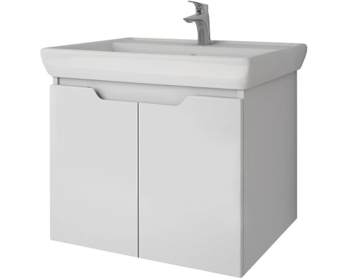 Тумба белый глянец 55,4 см Dreja Q (D) 99.1001