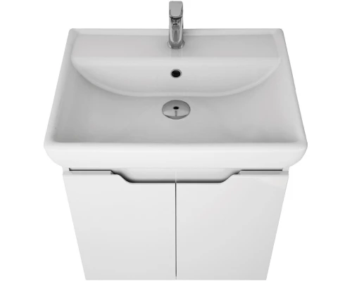 Тумба белый глянец 55,4 см Dreja Q (D) 99.1001