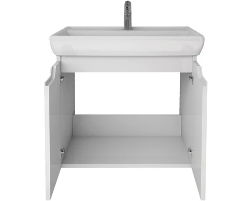 Тумба белый глянец 55,4 см Dreja Q (D) 99.1001