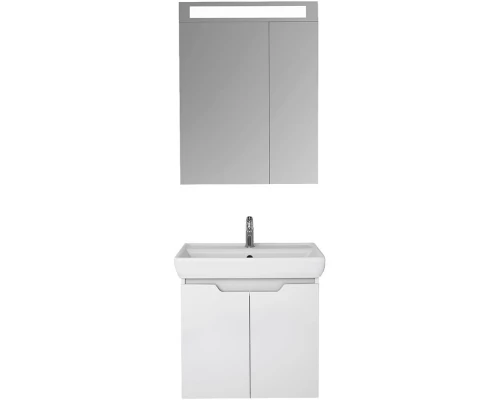 Тумба белый глянец 55,4 см Dreja Q (D) 99.1001