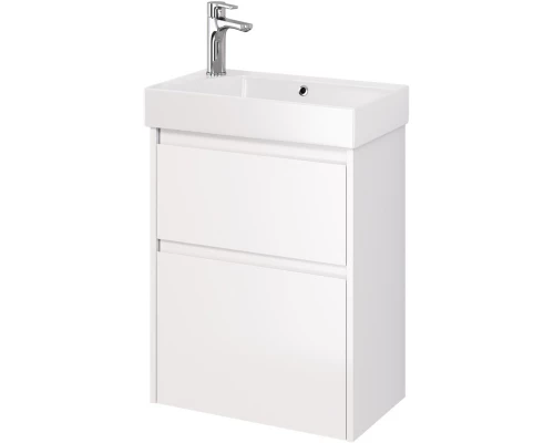 Тумба белый глянец 52,4 см Dreja Slim 99.0400