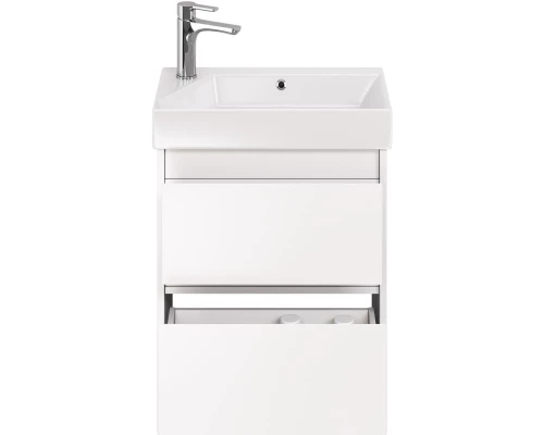 Тумба белый глянец 52,4 см Dreja Slim 99.0400