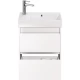 Тумба белый глянец 52,4 см Dreja Slim 99.0400