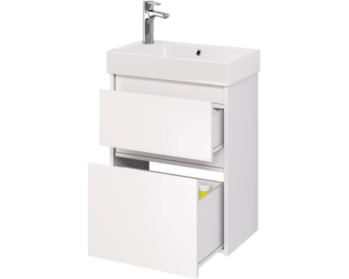 Тумба белый глянец 52,4 см Dreja Slim 99.0400