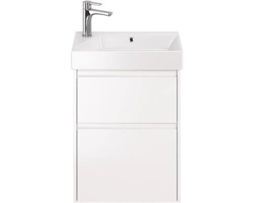 Тумба белый глянец 52,4 см Dreja Slim 99.0400