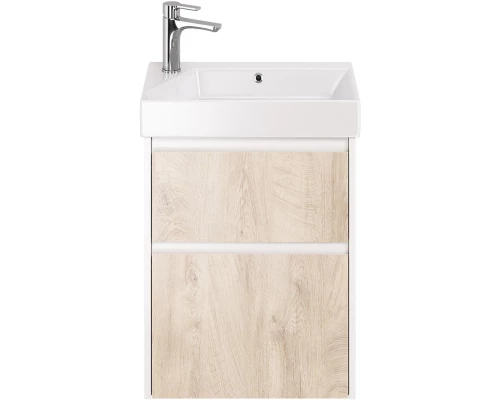 Тумба дуб кантри/белый глянец 52,4 см Dreja Slim 99.0500