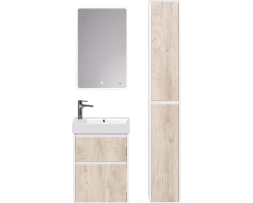 Тумба дуб кантри/белый глянец 52,4 см Dreja Slim 99.0500