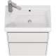 Тумба белый глянец 52,4 см Dreja Slim 99.0400