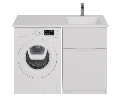 Тумба белый глянец 56,5 см Dreja Vega 99.0450