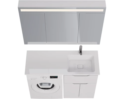 Тумба белый глянец 56,5 см Dreja Vega 99.0450