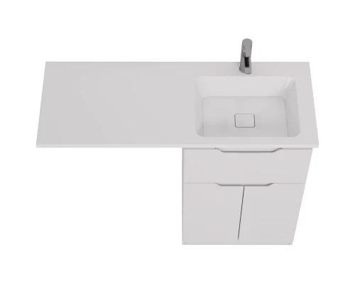 Тумба белый глянец 56,5 см Dreja Vega 99.0450