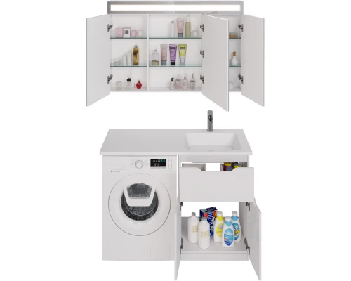 Тумба белый глянец 56,5 см Dreja Vega 99.0450