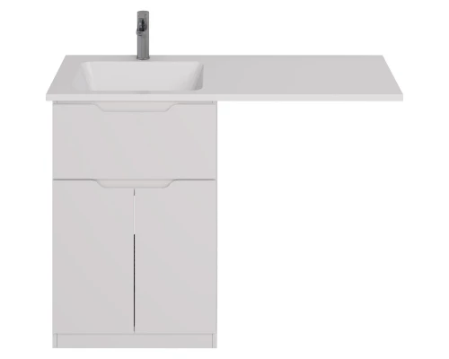 Тумба белый глянец 56,5 см Dreja Vega 99.0450