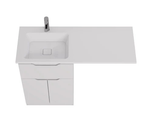 Тумба белый глянец 56,5 см Dreja Vega 99.0450