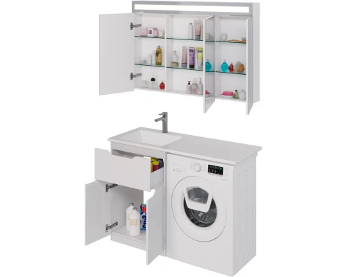 Тумба белый глянец 56,5 см Dreja Vega 99.0450