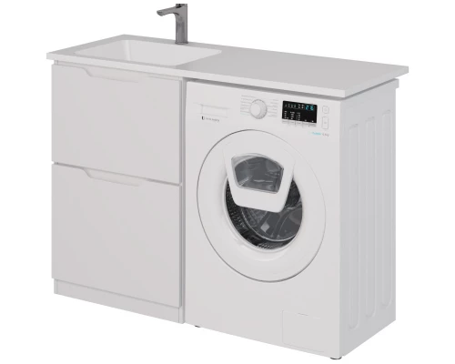 Тумба белый глянец 56,5 см Dreja Bona 99.0451