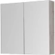 Зеркальный шкаф 80x74 см дуб кантри Dreja Premium 77.9002D