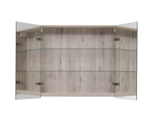 Зеркальный шкаф 80x74 см дуб кантри Dreja Premium 77.9002D