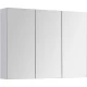 Зеркальный шкаф 100x74 см белый глянец Dreja Premium 77.9003W