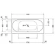 Акриловая ванна 180x80 см Duravit Darling New 700244000000000