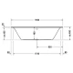 Акриловая ванна 190x90 см Duravit Darling New 700245000000000