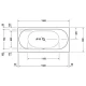Акриловая ванна 190x90 см Duravit Darling New 700245000000000