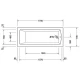 Акриловая ванна 170x70 см Duravit Daro 700141000000000