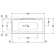 Акриловая ванна 190x90 см Duravit DuraStyle 700299000000000
