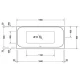 Акриловая ванна 190x90 см Duravit Happy D.2 700315000000000
